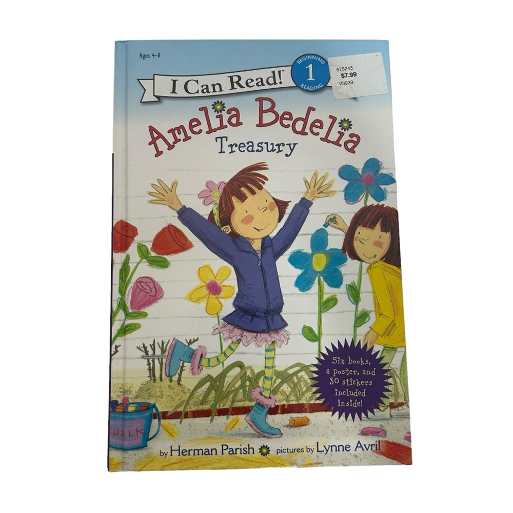 Amelia Bedelia Beginning Reading Level 1 I can Read Hard Cover Book